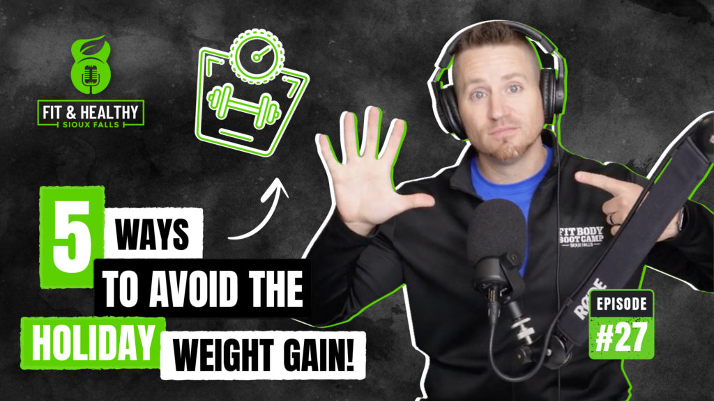 Episode 27: 5 Ways to avoid the holiday weight gain!
